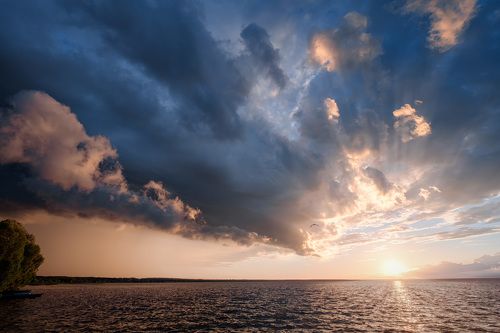 Закат на Плещеевом