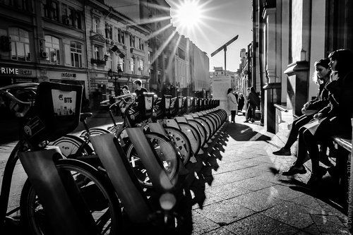Girls and Bikes. Девушки и велосипеды.