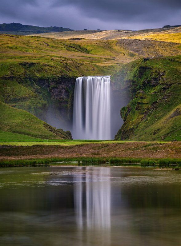 исландия, iceland, skogafoss, водопад Водопад Скоугафосс. фото превью