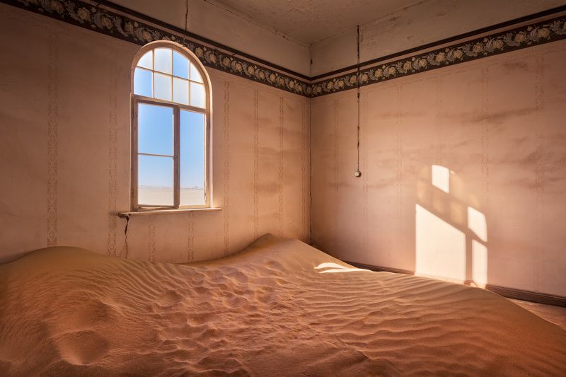 Ghost Town of Kolmanskop in Namibia