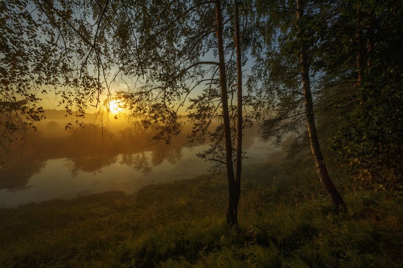 Рассвет на Ухтохме фото превью