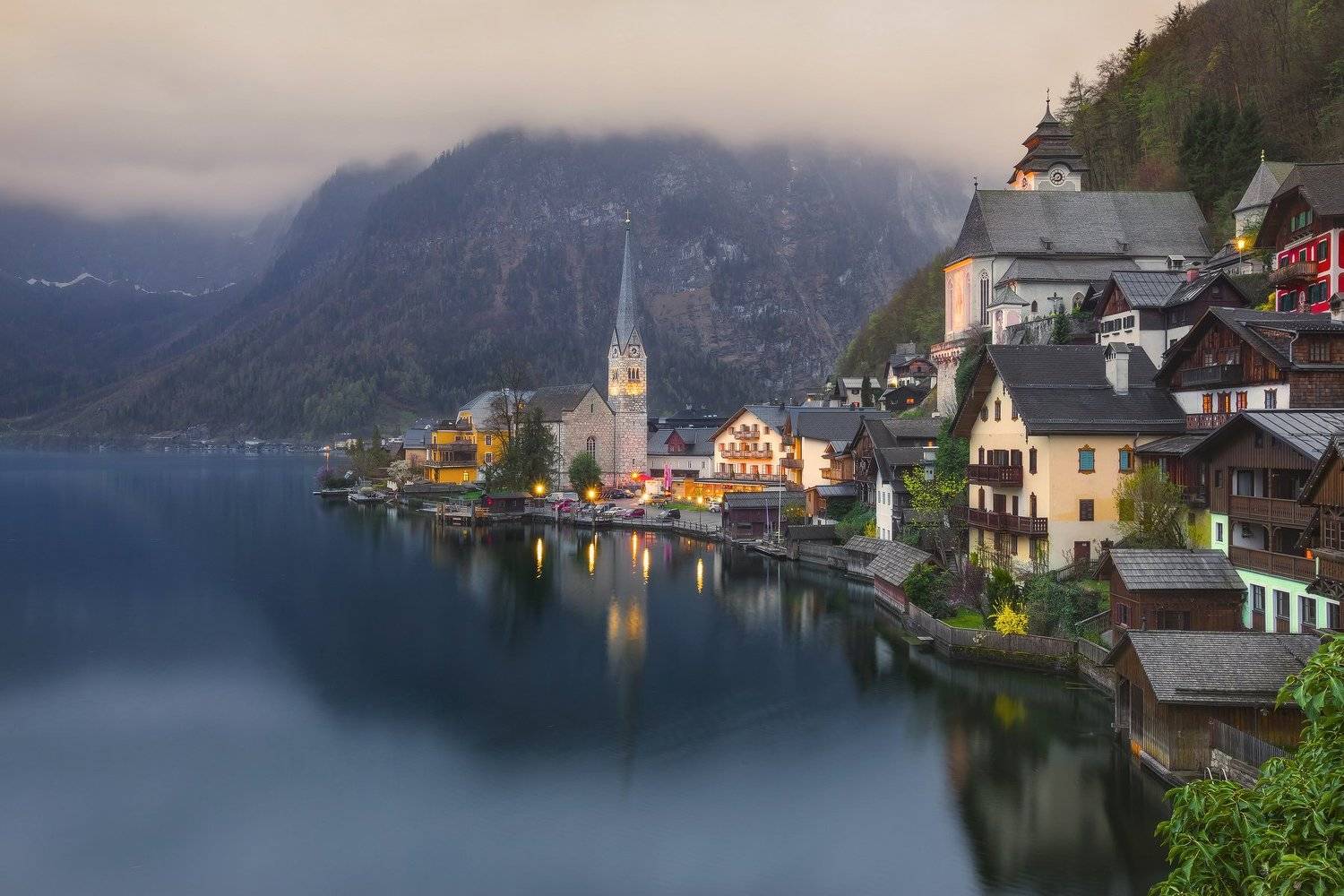 австрия, гальштат, hallstatt, austria, Андрей Чабров