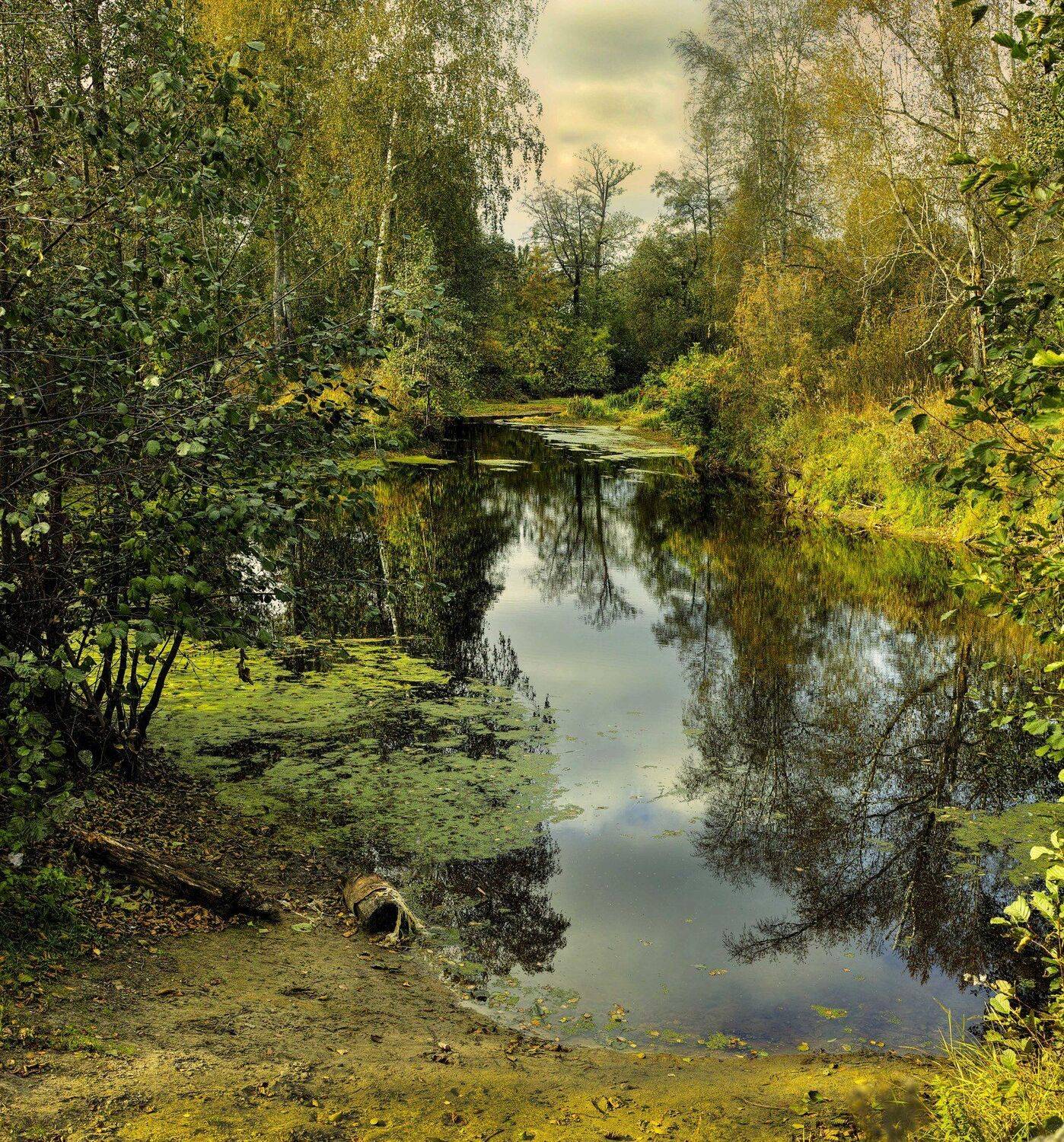 Осень,Зауралье,река, Бусыгин Борис