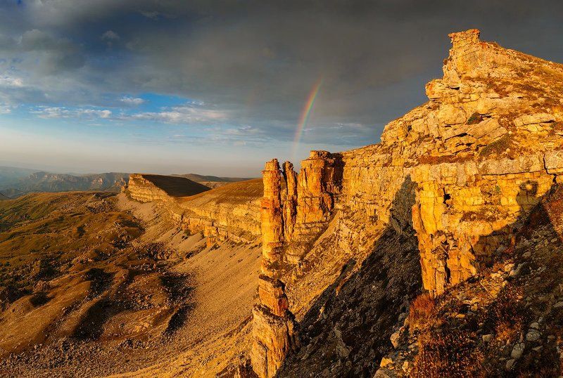 кавказ, бермамыт Радужный вечер фото превью