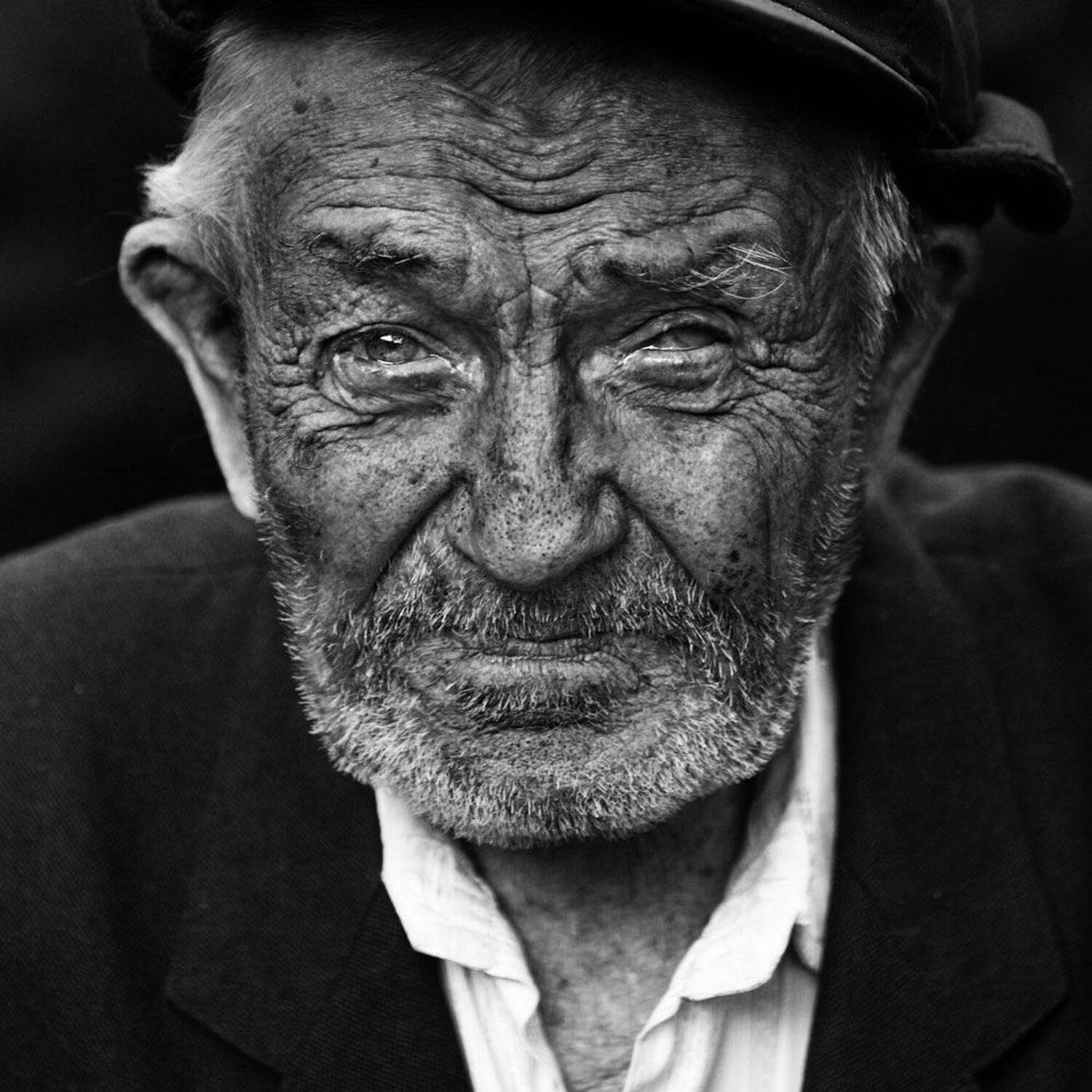 портрет, улица, город, люди,печник,лица,деревня, Юрий Калинин