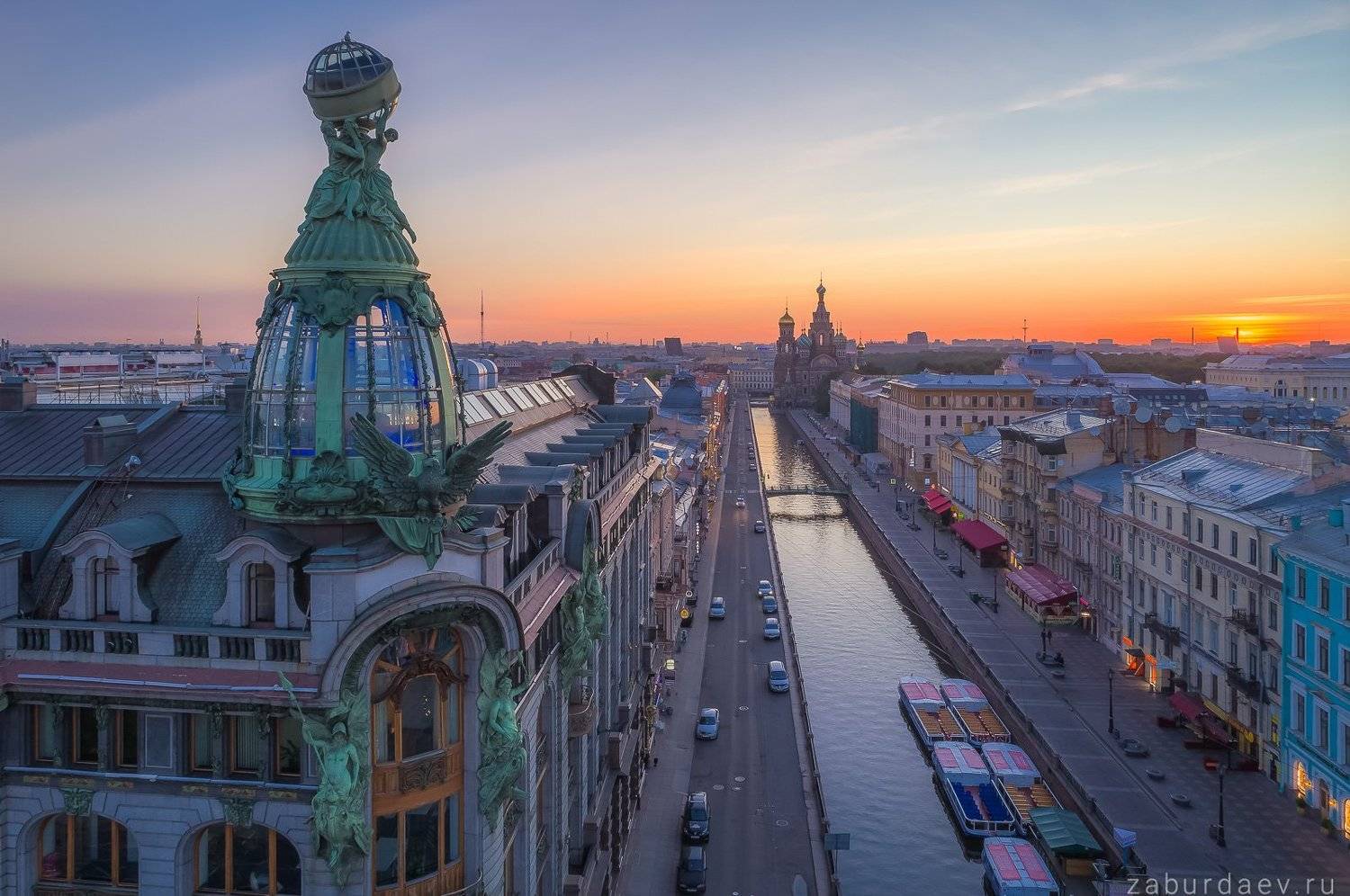 россия, петербург, санкт-петербург, город, архитектура, лето, рассвет, Станислав Забурдаев