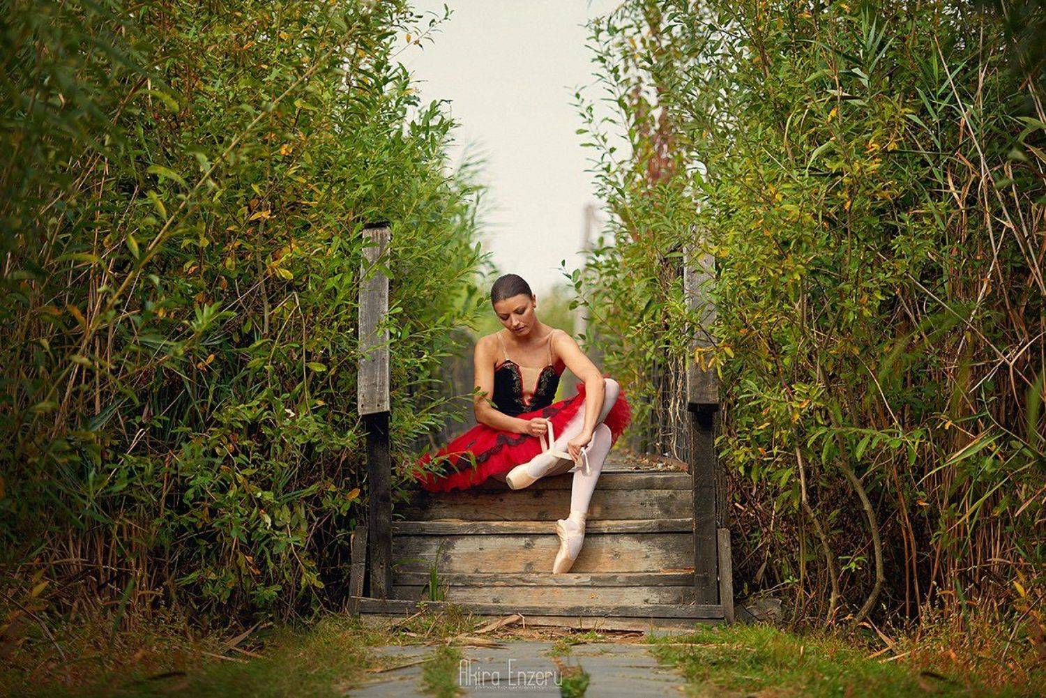 portrait, outdoor, ballet, ballerina, dance, Enzeru Akira