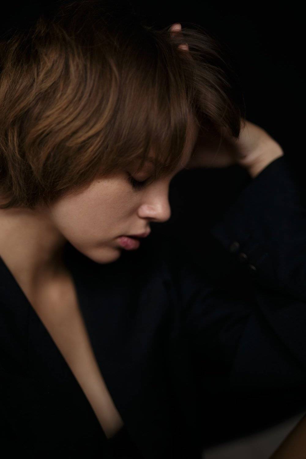 portrait, girl, people, color, eyes, light, девушка, studio, студия, портрет, head, свет, человек, эмоции, цвет, Иван Лосев