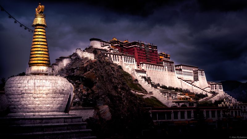 потала, тибет, дворец, лхаса, путешествие, экспедиция дворец Потала. Лхаса. Тибет фото превью