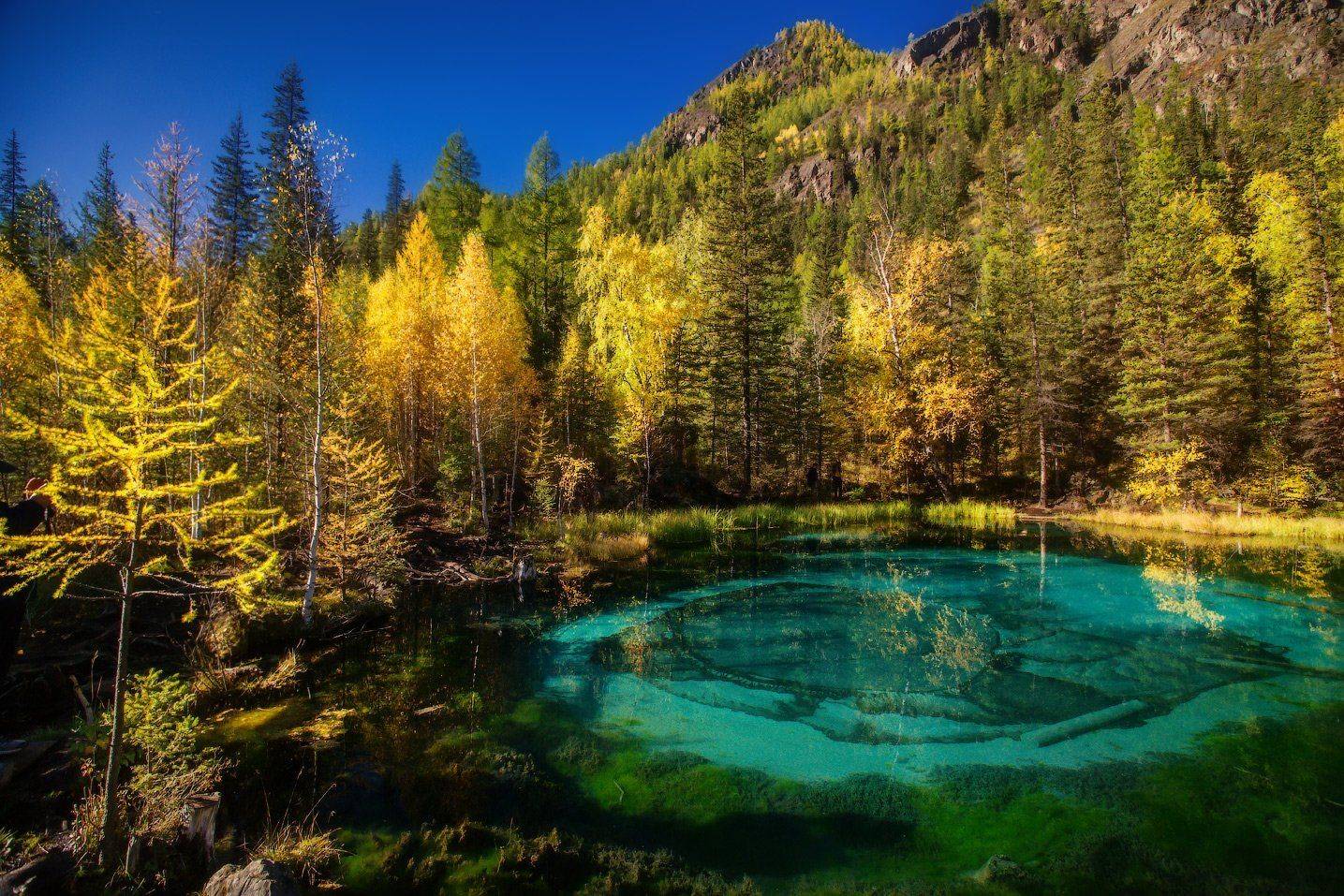 алтай, горы, осень, гейзеровоеозеро, Владимир Ляпин