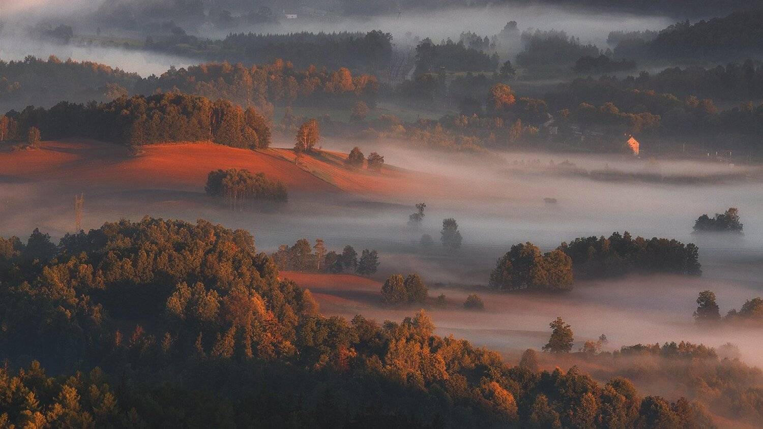 landscape,canon,mist,light,autumn, Iza,Darek
