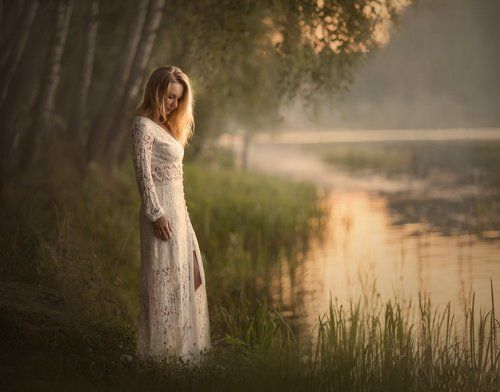 на закате дня