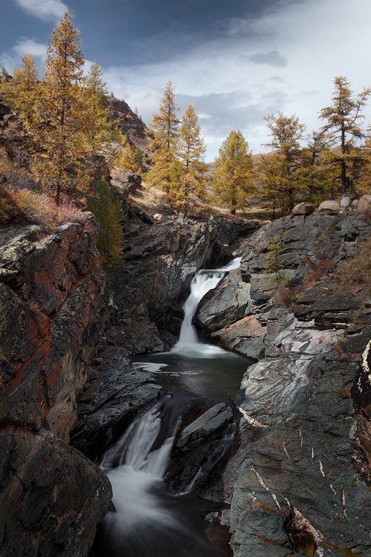 путешествия, водопад, алтай, туризм, исследование, пейзаж, горы, река, хайкинг Горный Алтай #2 фото превью