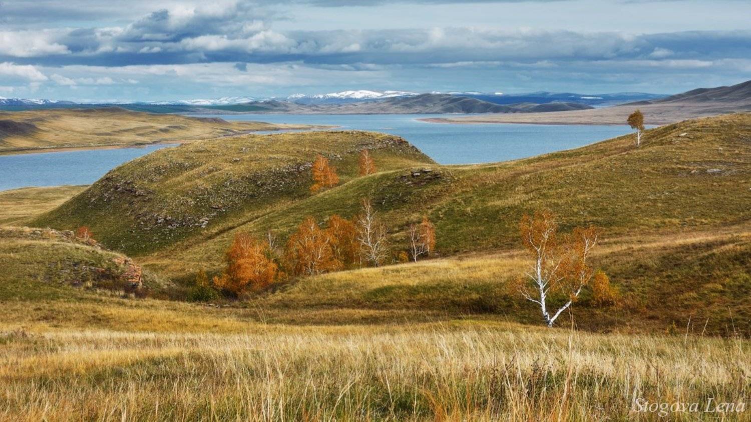 хакасия, осень, Лена Стогова