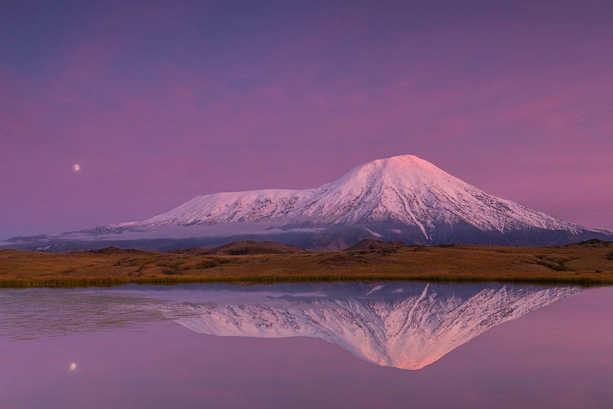 Камчатка, лето, природа, путешествие, пейзаж, закат , Денис Будьков