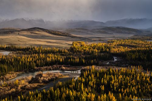 Снегопад над Курайской степью (часть 1)