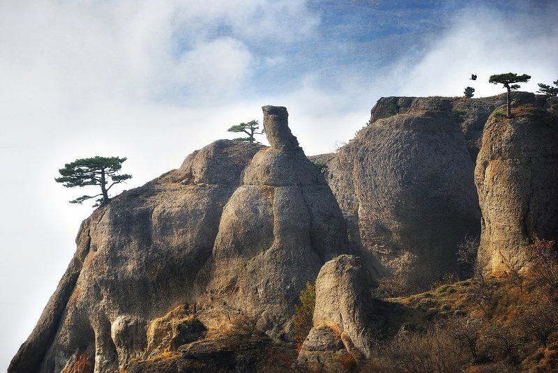 крым, демерджи, октябрь Демерджи, поздняя осень фото превью