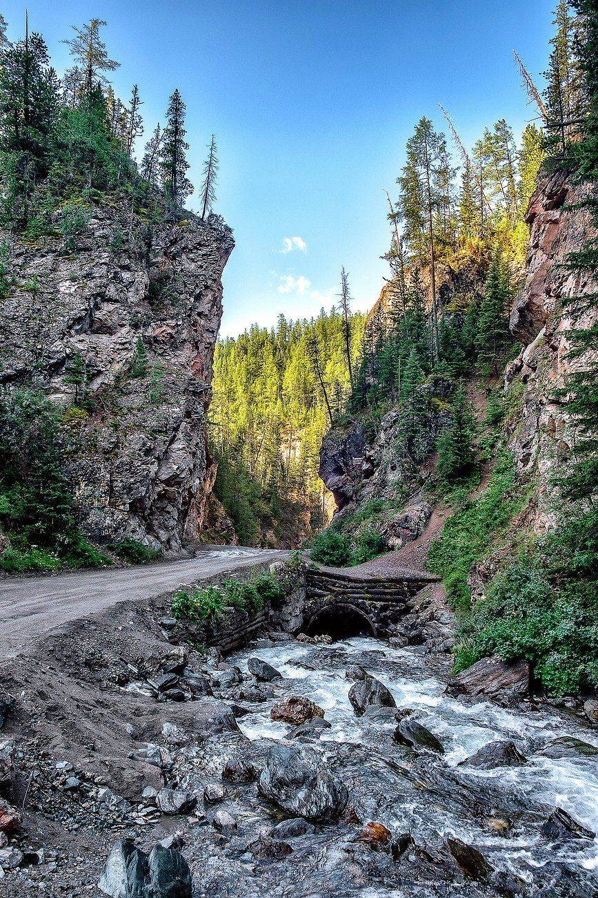 пейзаж, горы, река, Горный Алтай, Александр Потапов