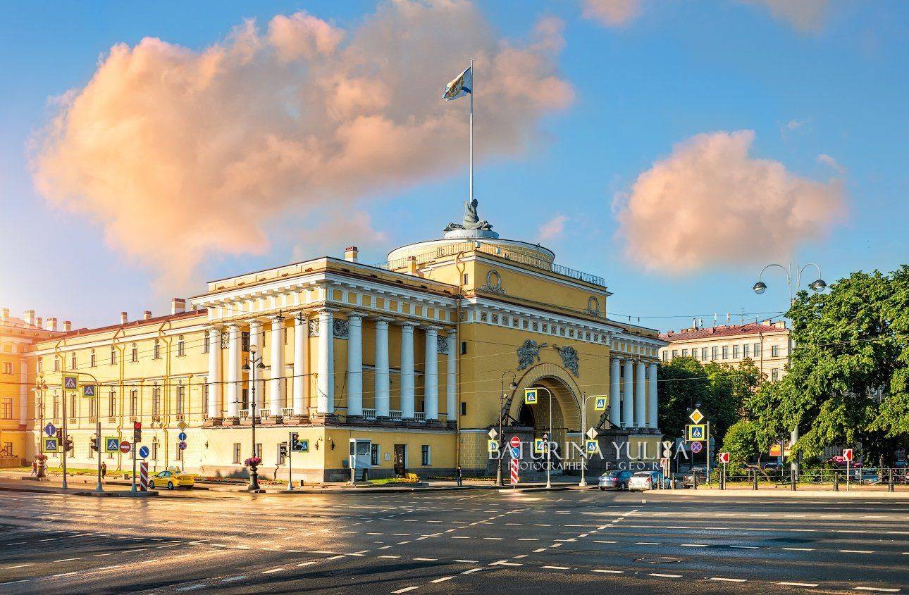 санкт-петербург, адмиралтейство, утро, Юлия Батурина