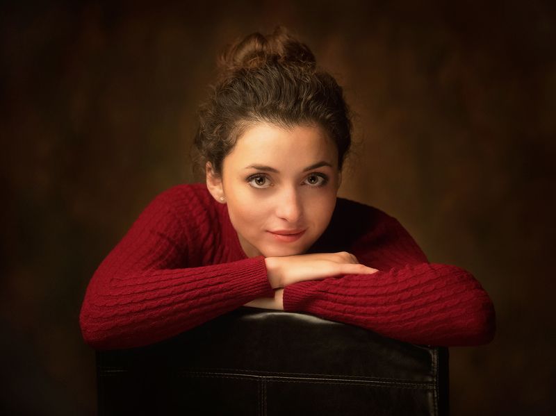 портрет, девушка Ксения фото превью