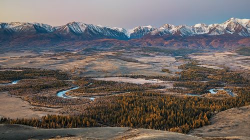 Курайская степь, Алтай, сентябрь 2017