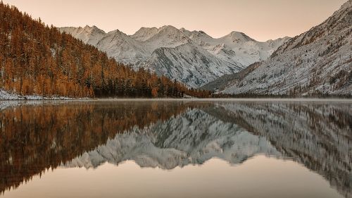 Мультинские озера. Среднее. Алтай. Сентябрь 2017