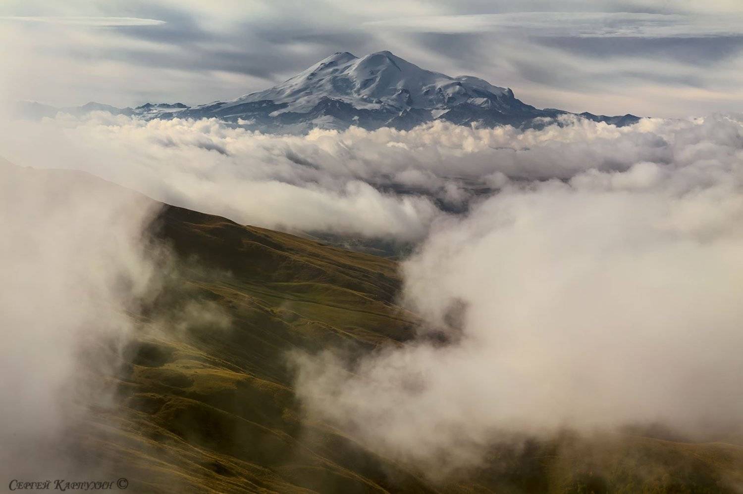 кавказ, эльбрус, бермамыт, Сергей Карпухин