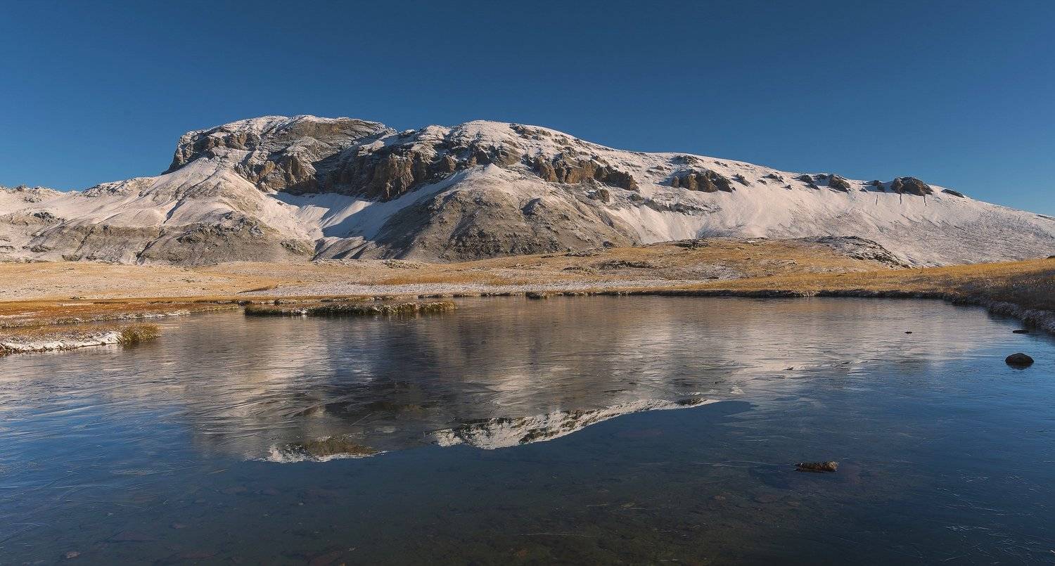 осень, октябрь, загедан, река, ацгара, пятиозерье, загедана первы лед на озере мороз снег, ФЁДОР