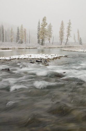 на границе зимы