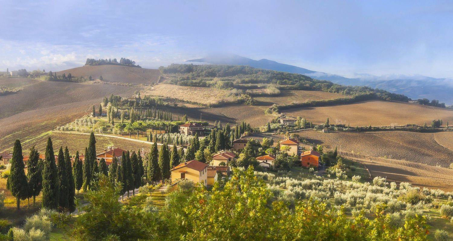 тоскана, осень, tuscany, italy, Андрей Чабров