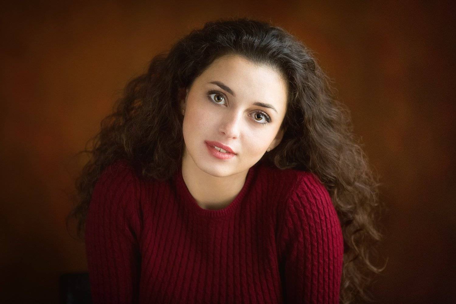 портрет, девушка, Алексей Назаров