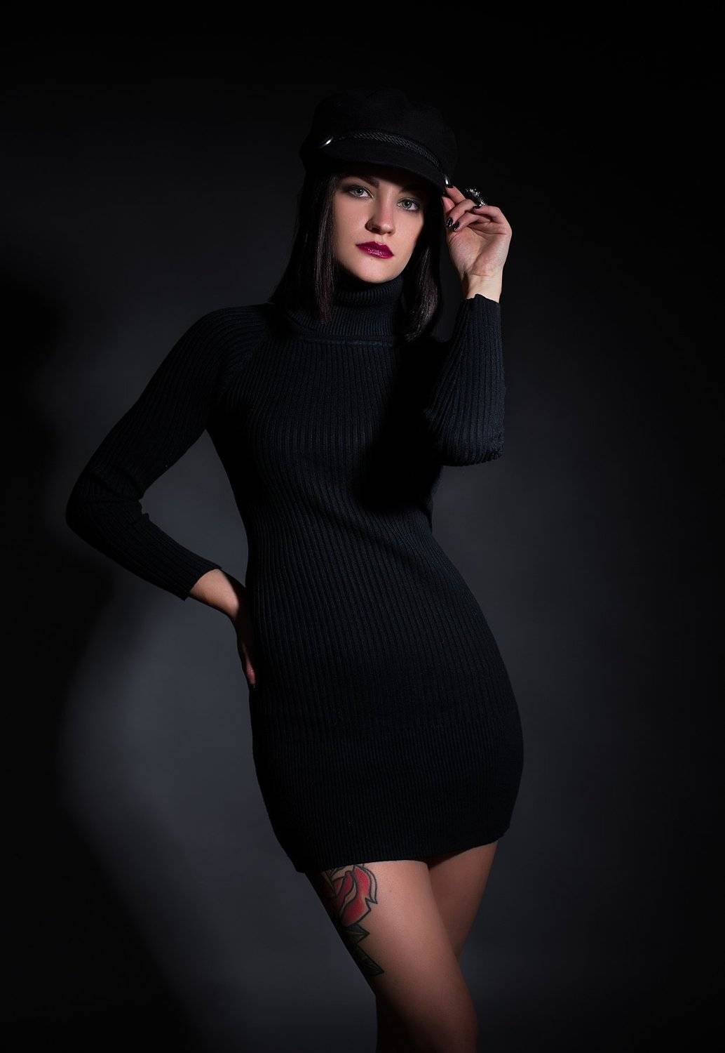 девушка студия мода портрет, Настя Былкова