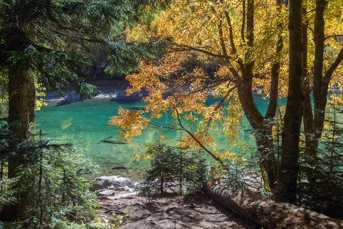 Осень на Бадукских озерах ...