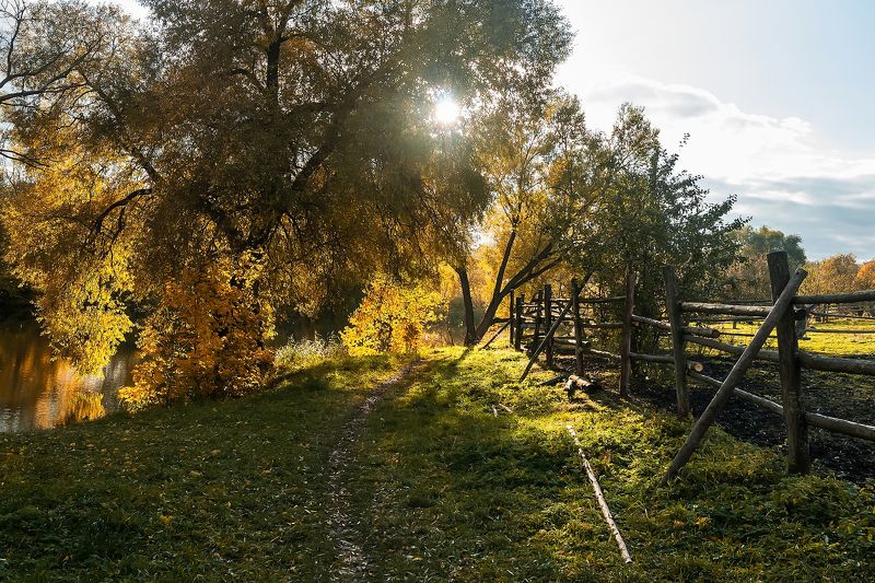 Осенью в деревне фото превью