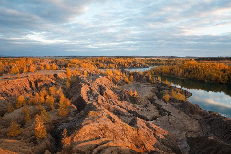осень,вечер,кондуки,свет Осень в Кондуках. фото превью