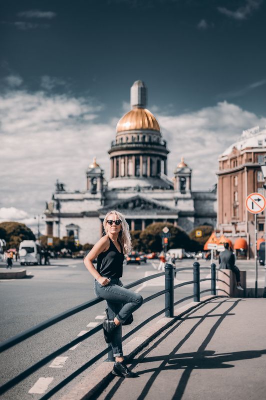 portrait, girl, girls, портрет, девушка, спб, питер, лето  фото превью