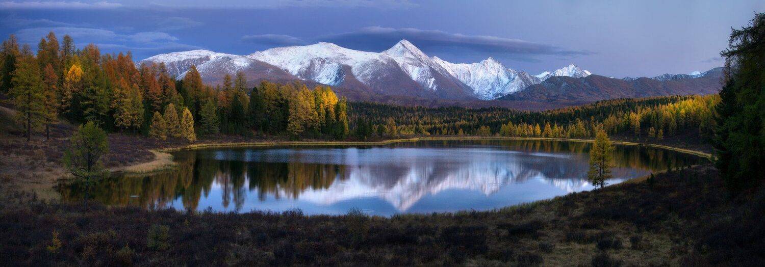 алтай, горы, осень, киделю, Владимир Ляпин