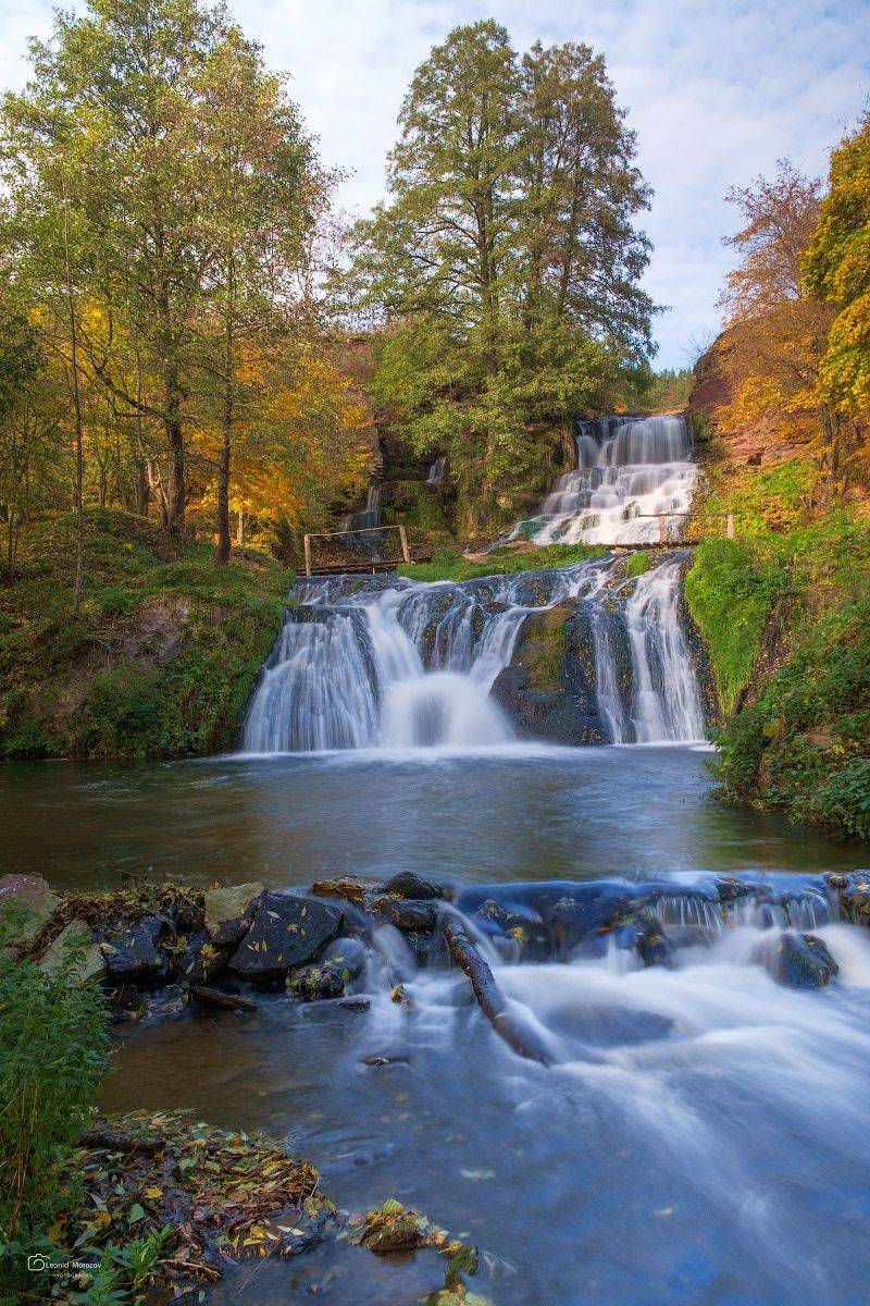 река., , , , лес., , , осень., , , водопад., Леонид Морозов