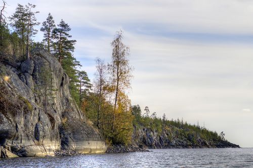 Снился берег мне скалистый