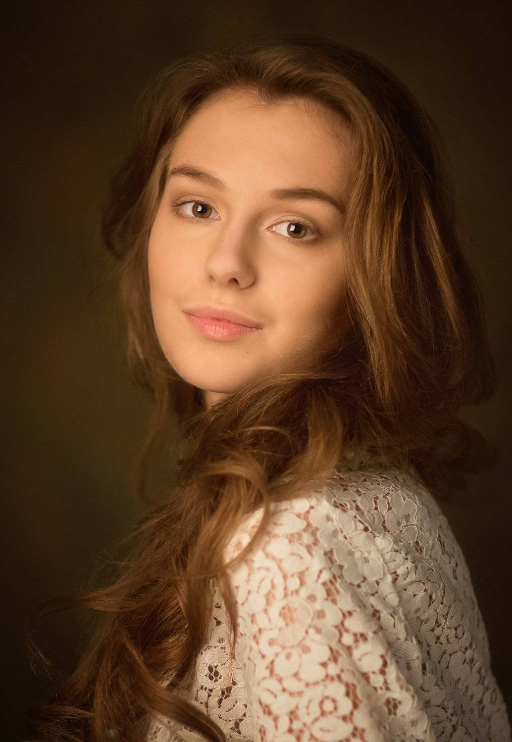 портрет, девушка, Алексей Назаров