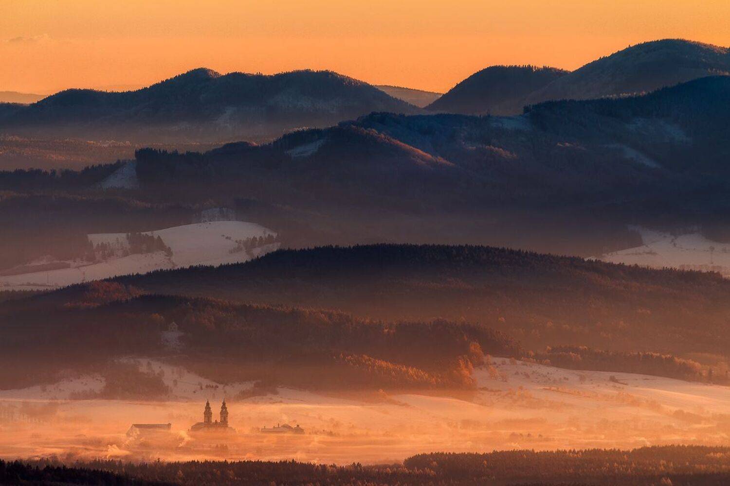 landscape,canon,winter,sunrise, Iza,Darek