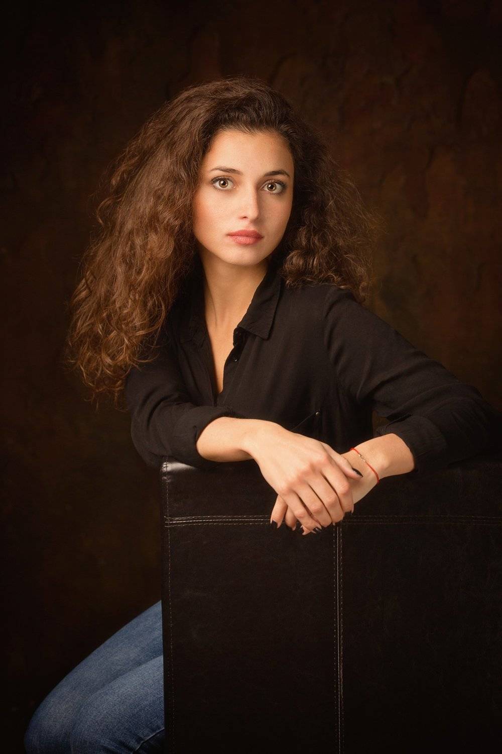 портрет, девушка, Алексей Назаров