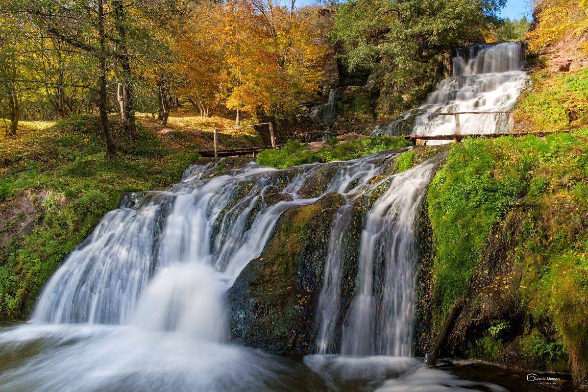 река, ., , , , , лес, ., , , , осень, ., , , водопад, ., Леонид Морозов