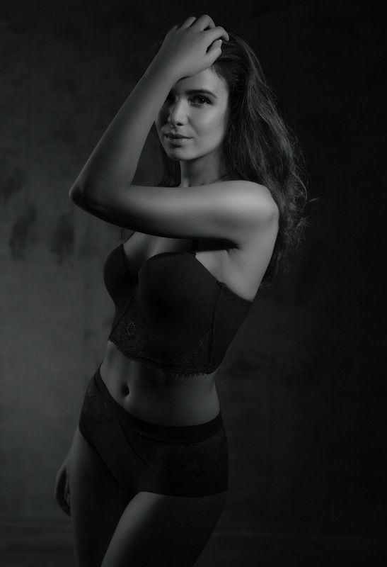 девушка студия мода портрет Карина фото превью