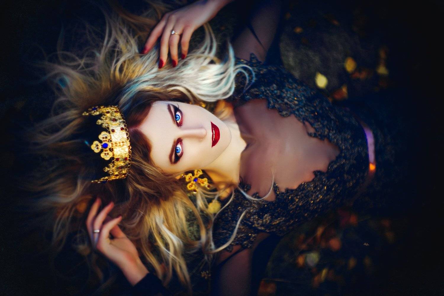 woman, portrait, autumn, conceptual, Руслан Болгов (Axe)