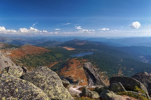 Вид на оз. Светлое / Ергаки