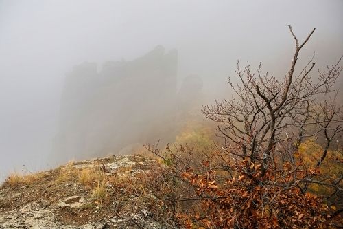 Осенние туманы Демерджи