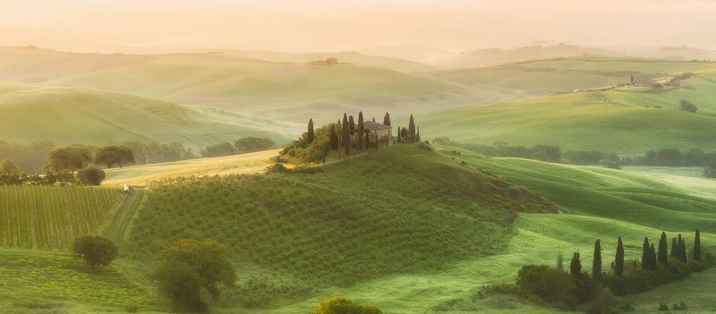 Tuscany morning фото превью