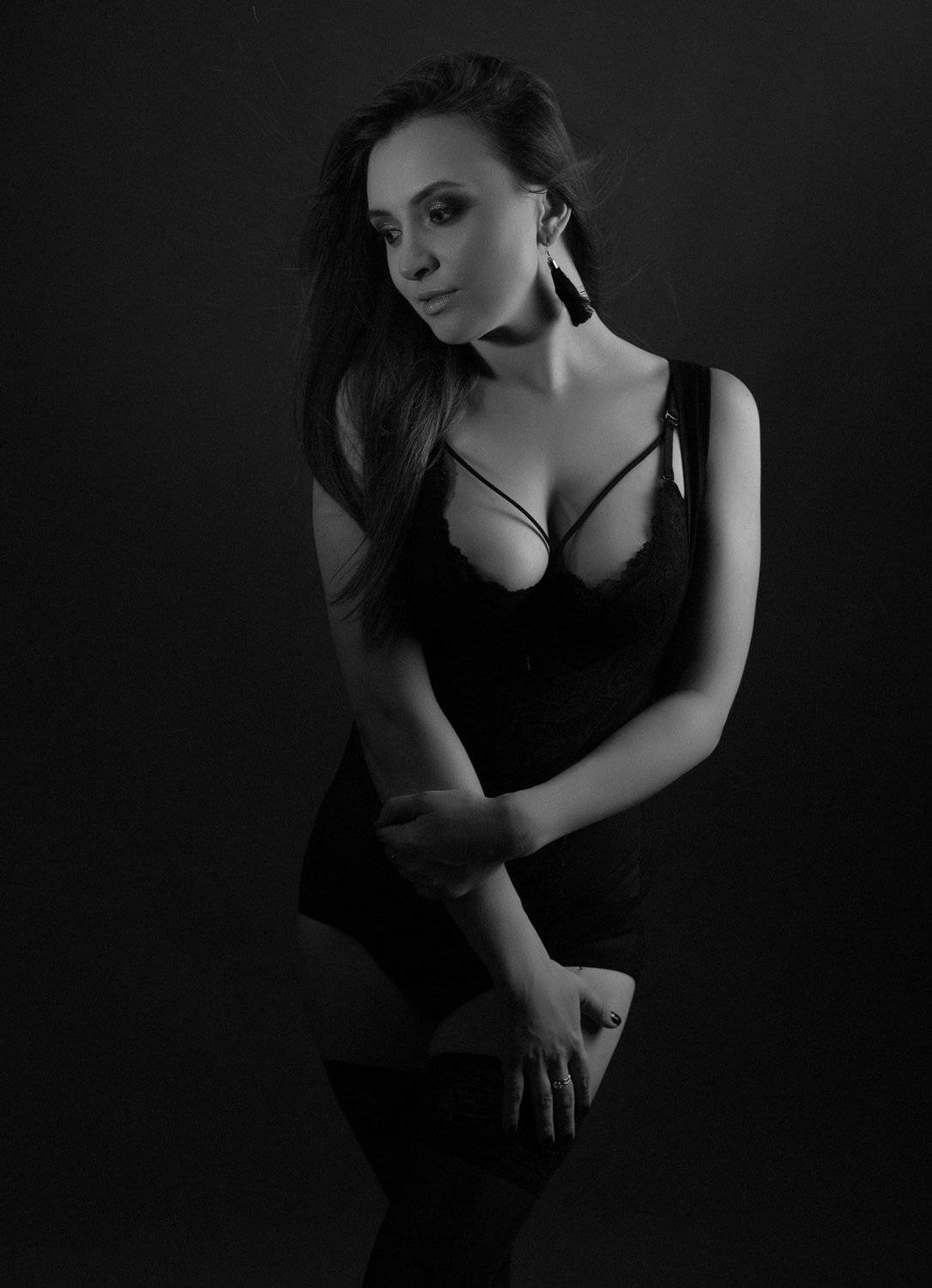 девушка студия мода портрет, Настя Былкова