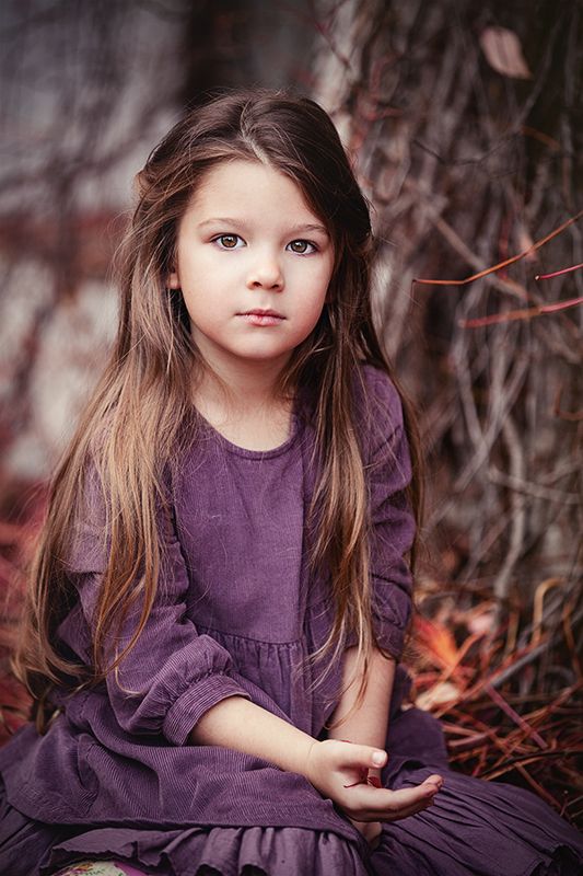 портрет,ребенок,осень *** фото превью